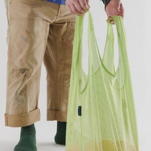 BAGGU NWT Limeade Mesh Standard Reusable Bag